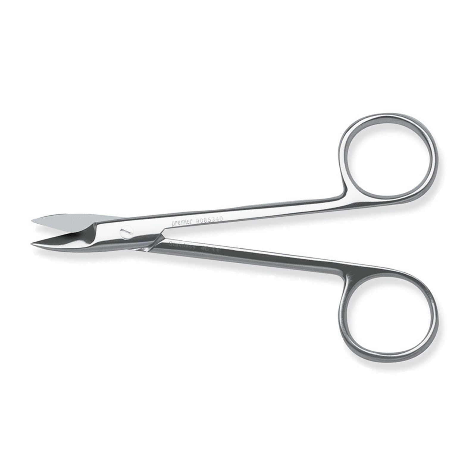 Premier Dental Crown and Collar Scissors, Straight/Sharp, 4", Stainless Steel, Each, 01KEZKNM9D4E822PG73MRKFGGC thumbnail 2