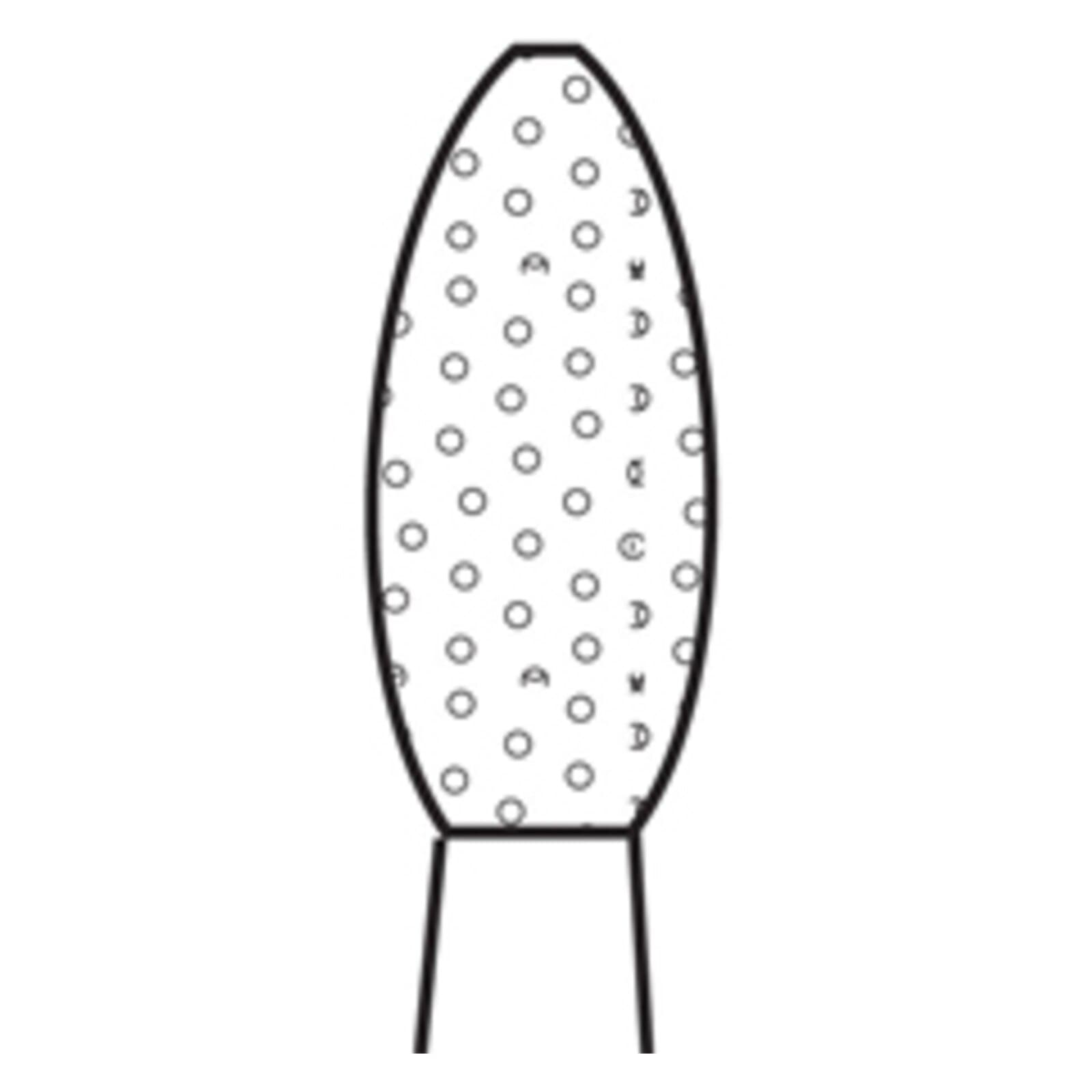 Two Striper Diamond Bur, FG, Football, #292.3, Coarse, Green, 1.6 mm Major/0.4 mm Minor Diameter, 3.0 mm Length, 5/Pk, 2015145 thumbnail 3