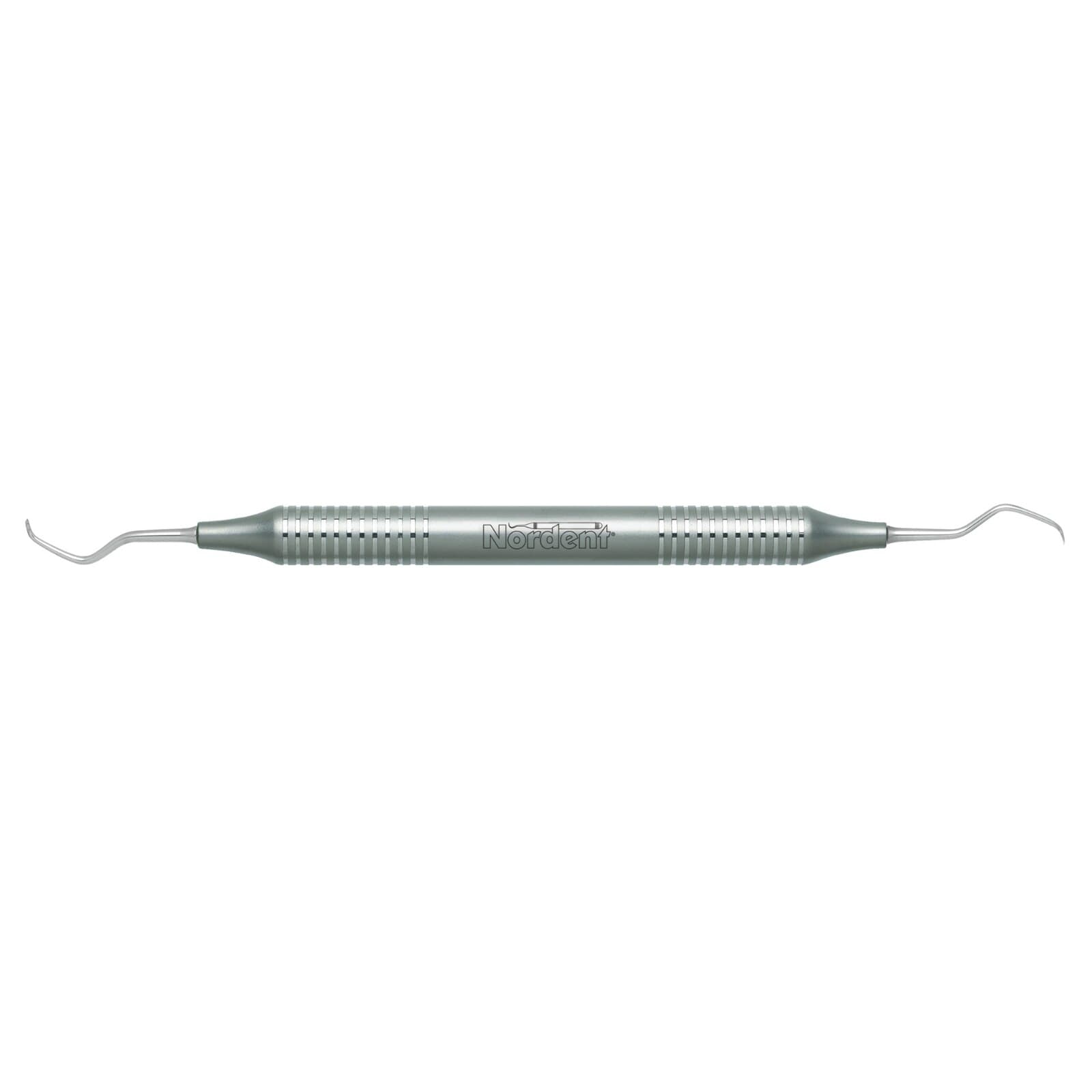 Nordent Anterior Lingual Double-End Scaler (Hoe/Spoon) with DuraLite Round Handle, ALSR thumbnail 2