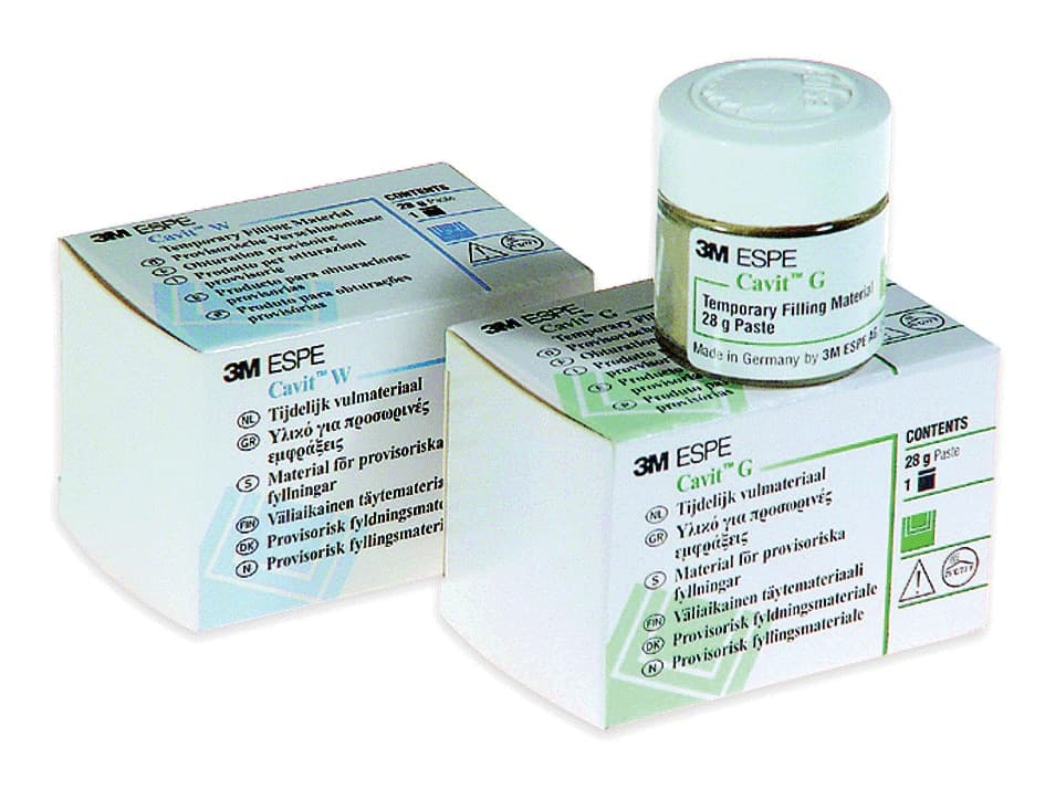 3M Cavit Temporary Filling Material, Grey, 28g Jar, 44313 - 3M Cavit Temporary Filling Material, 44313, 1 - 28g Jar, G - Image 1