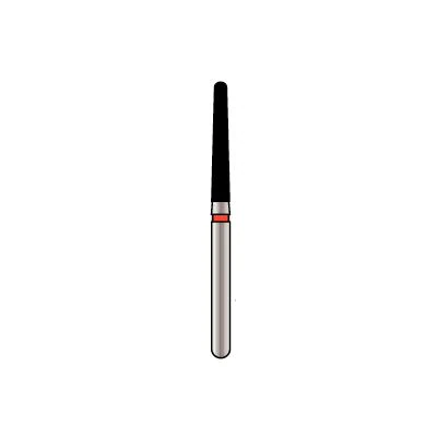 Alpen X1 Diamond Single-Use Bur, FG, #850-016SC, Tapered Round End, Super Coarse, Black, 1.6 mm, 25/Pk, X85010SC016 thumbnail 9