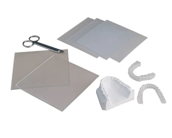 Pro-Form Dual Laminate (E-Gasket) Vacuum Forming Sheets, 0.120" (3mm) Thick, Clear, 5" x 5", 12/Pk, 9603580 thumbnail 8