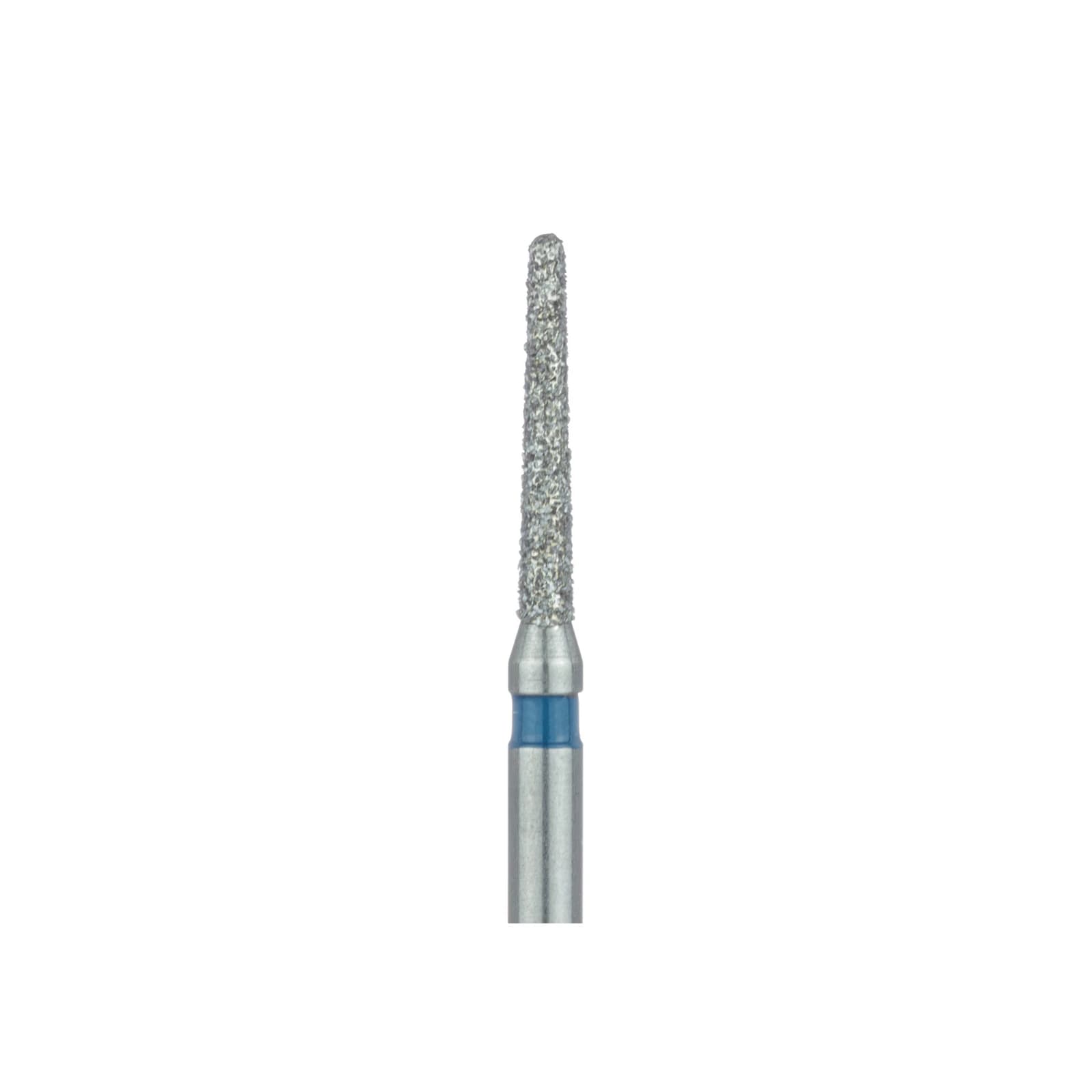 Meisinger Multi-Use Diamond Bur, FG, Round End Taper Chamfer, #850, 2.1 mm, Medium Grit, Blue Ring, 5/Pk, 850-021-FG thumbnail 3