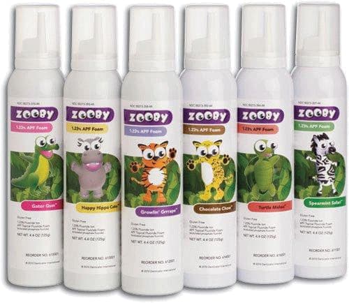Zooby 1.23% APF Fluoride Foam, Gator Gum Flavor, 4.4 oz Can, 1/Pk, 615001 thumbnail 11