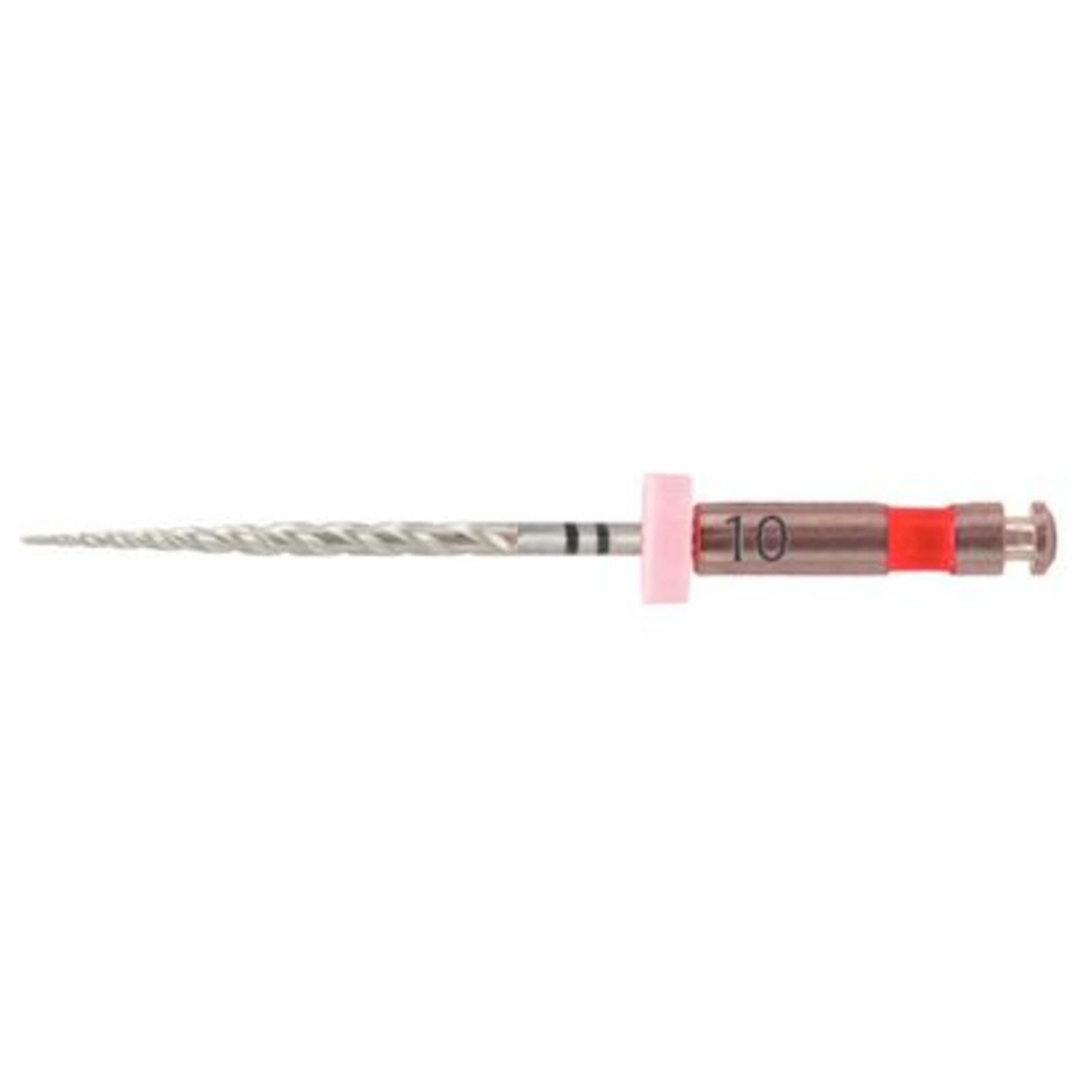 K3XF NiTi Rotary Files, #25 Tip, .10 Taper, 30mm, Red, 6/Pk, 823-0250 thumbnail 4