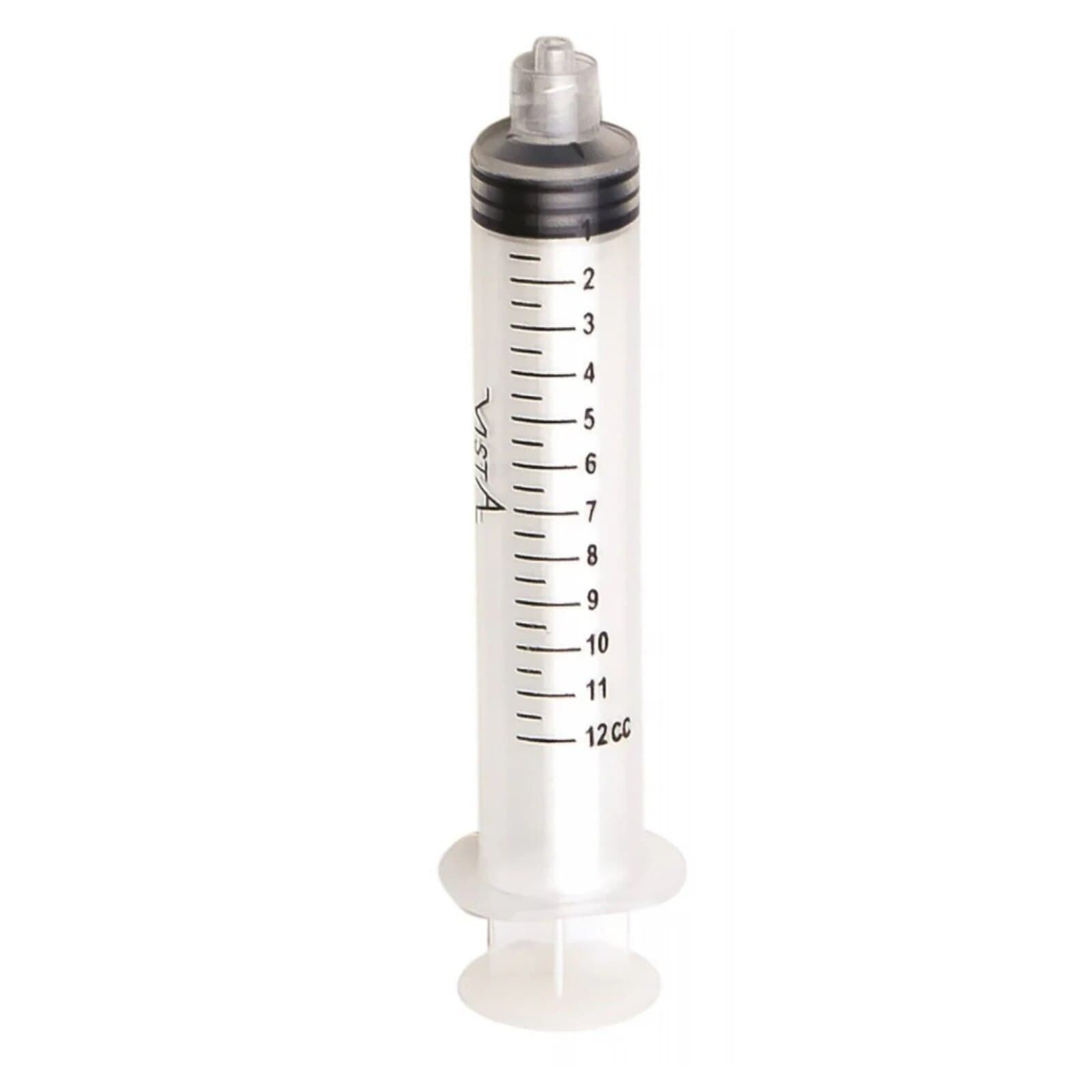 Vista Apex Luer Lock Syringes, 12cc, Disposable, 100/Box, #316012 thumbnail 6