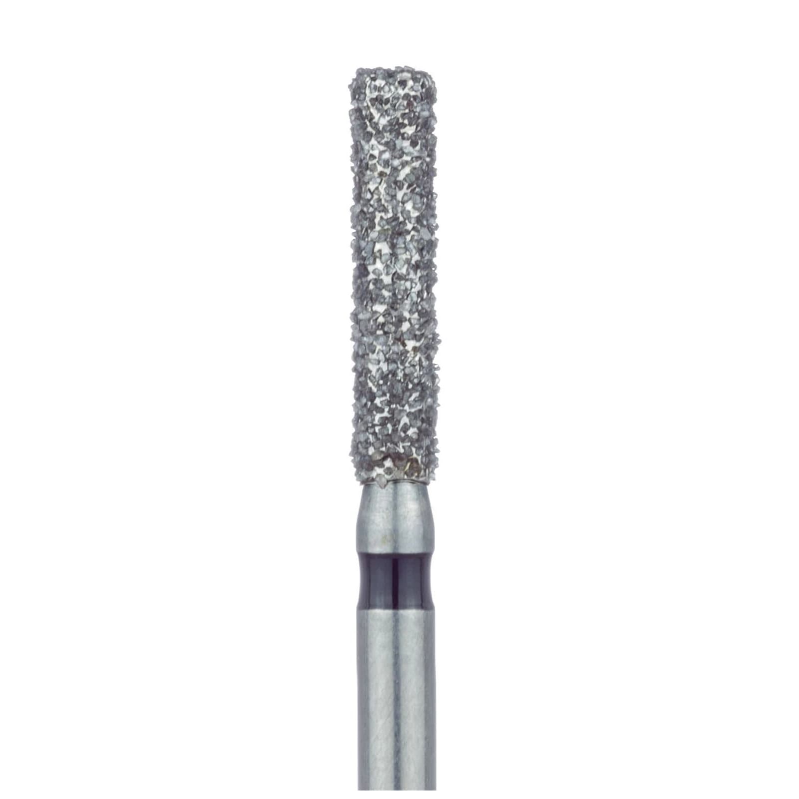 Meisinger 842H-018-FG Diamond Bur, FG, Super Coarse, Black, Cylinder, Round End, 1.8 mm Head Diameter, 8.0 mm Head Length, 5/Pkg thumbnail 3