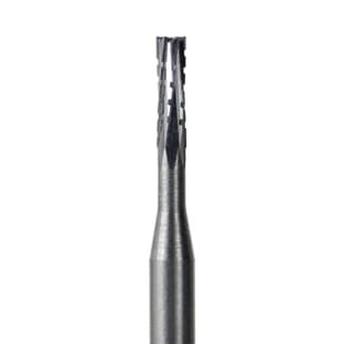 SS White FG #557 Surgical Length Carbide Bur, Straight Fissure Crosscut, Flat End, Friction Grip, 5/Pack, 14057-5 thumbnail 2