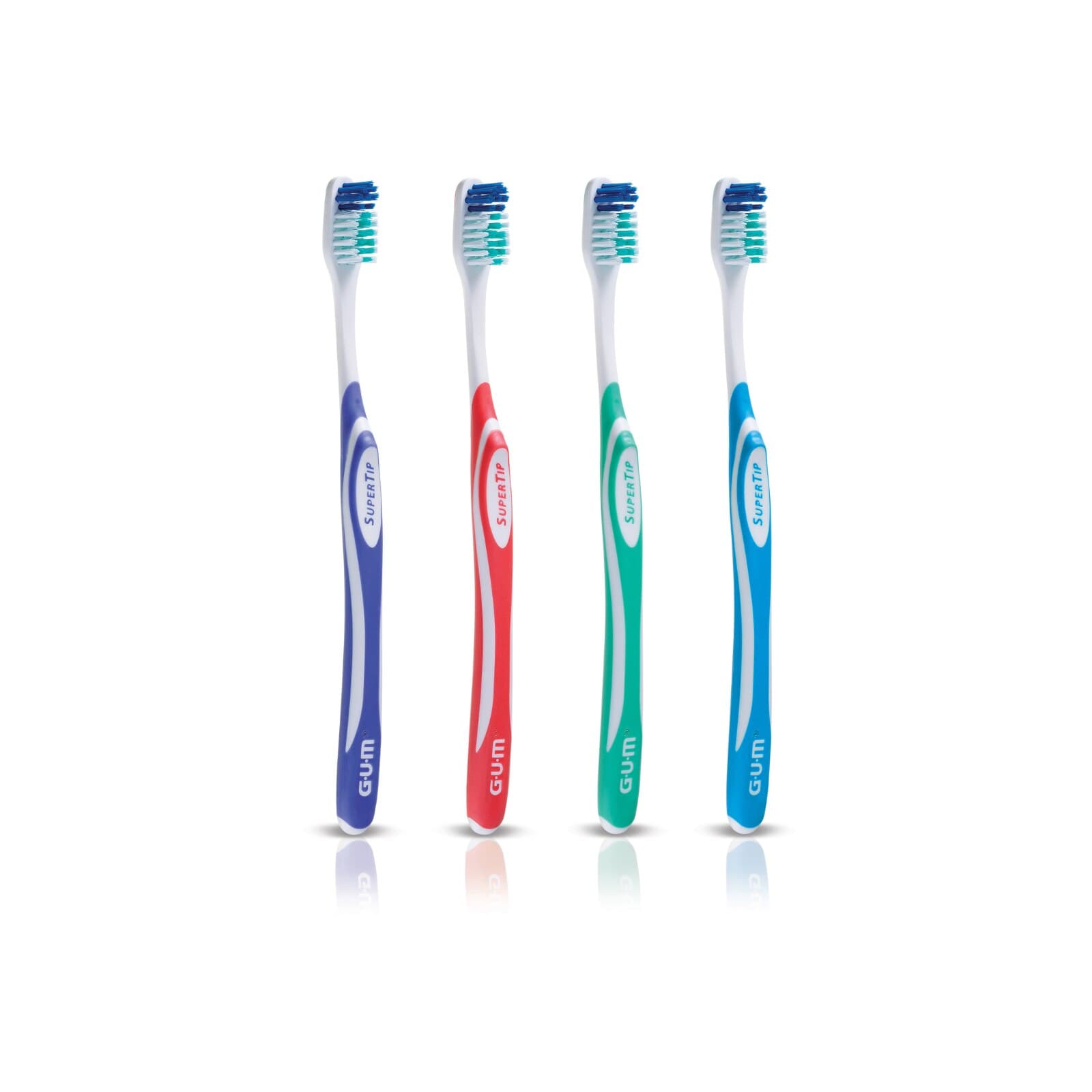 GUM Super Tip Toothbrush, Sensitive, Compact Head, Adult, Ultra-Soft Bristles, 12/Box, 465PG thumbnail 8