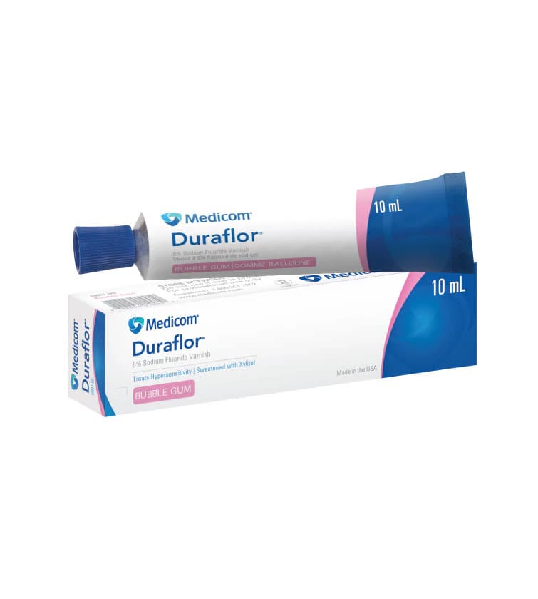 Duraflor 5% Sodium Fluoride Varnish, Bubble Gum, 10 mL Tube, 10011-US thumbnail 14