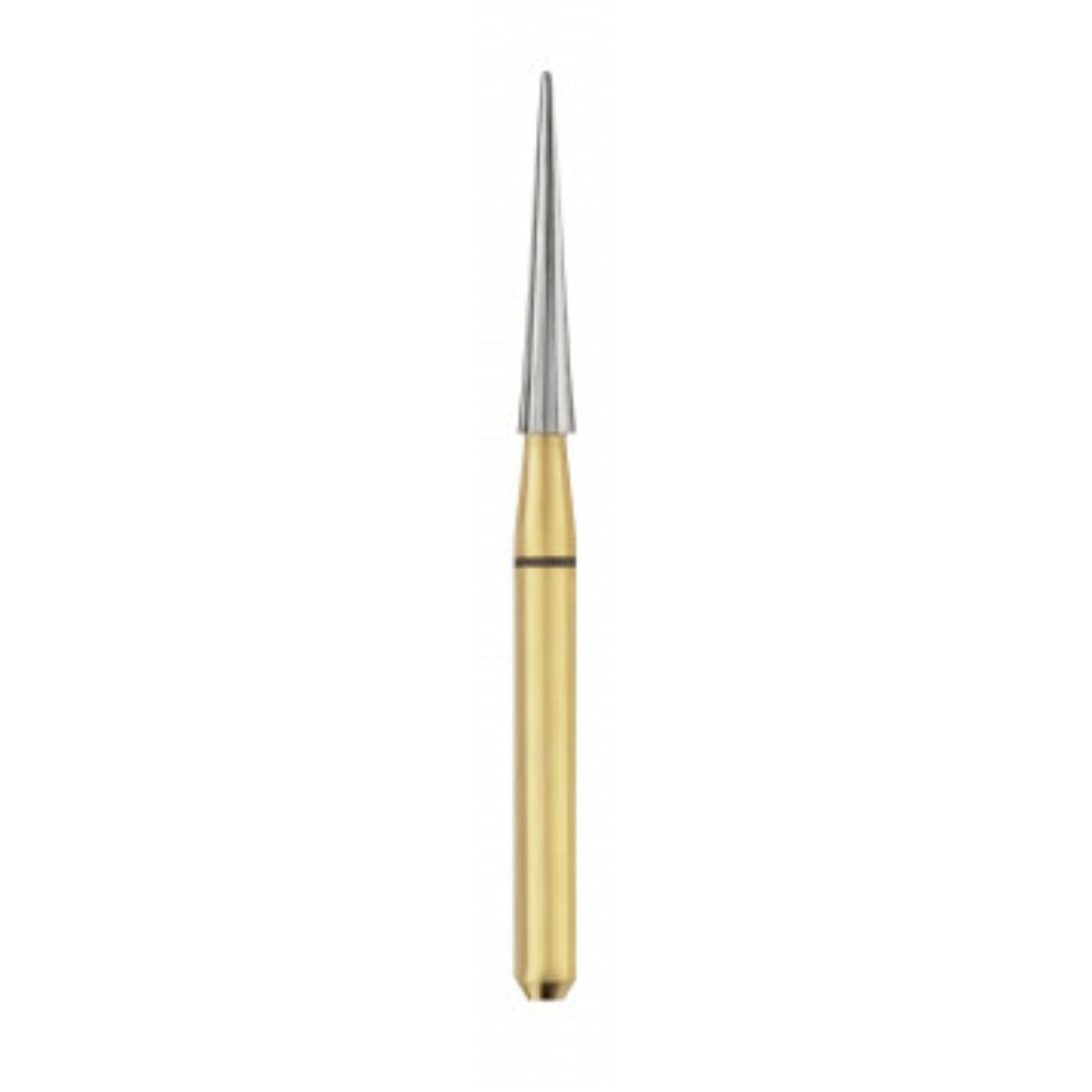 SS White Safe End Series SE9-10 Carbide Trimming & Finishing Bur, 10-Blade, Friction Grip, 9 mm Head Length, 1.4 mm Head Diameter, 5/Pk, 16010-5 thumbnail 3