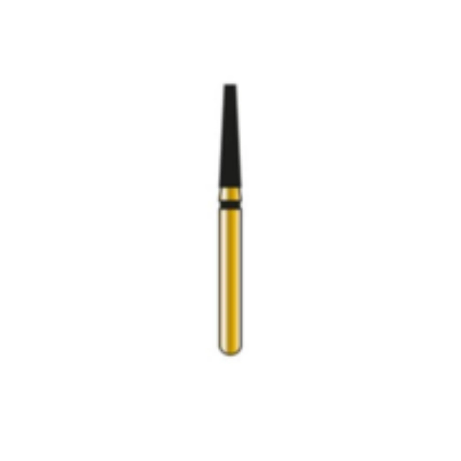 Alpen Multilayer Diamond Bur FG 847-016, Fine Grit, Flat End Taper, 5/Pk thumbnail 2