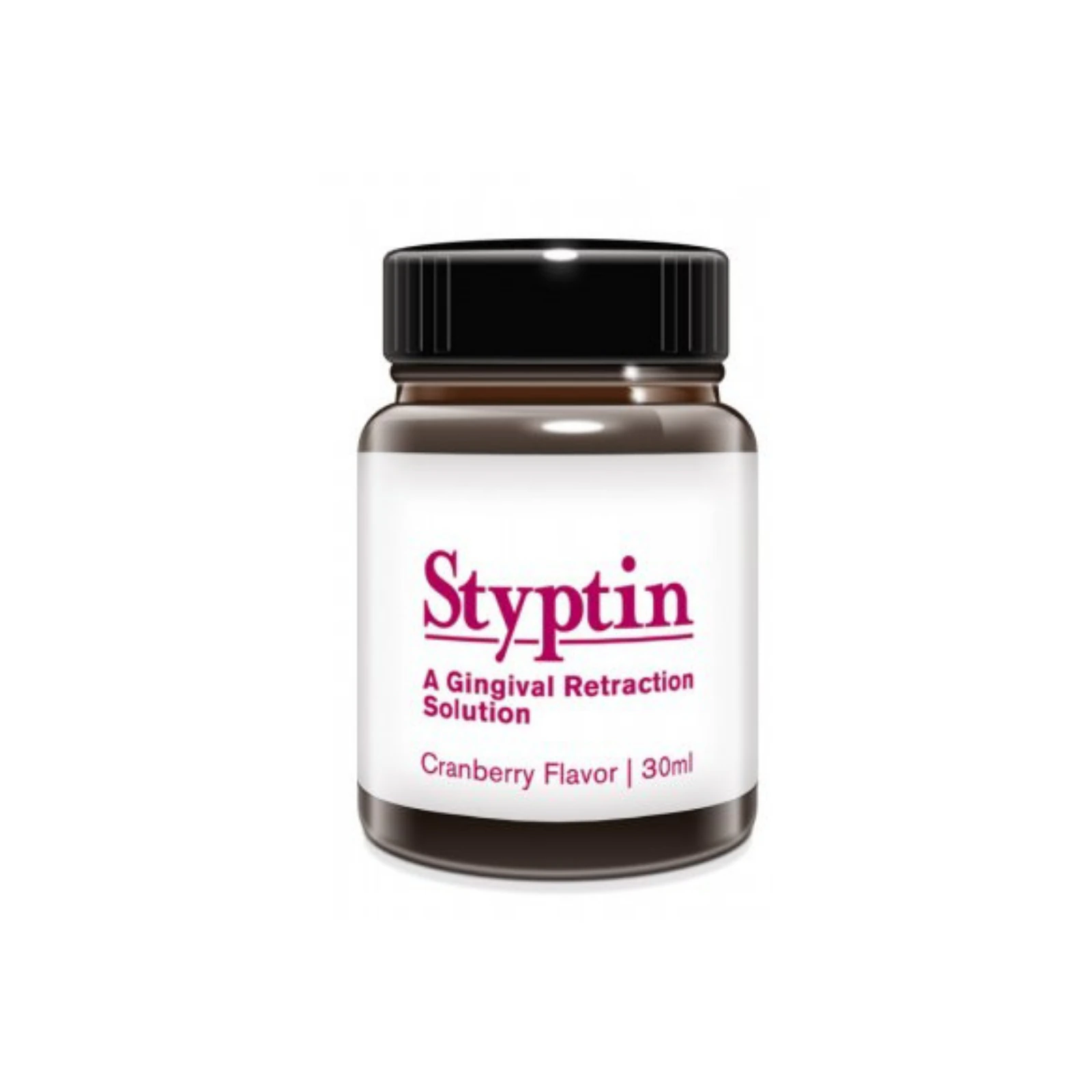 Kerr Styptin Hemostatic Solution, 20% Buffered Aluminum Chloride, Cranberry Flavor, 30 mL Refill Bottle thumbnail 2