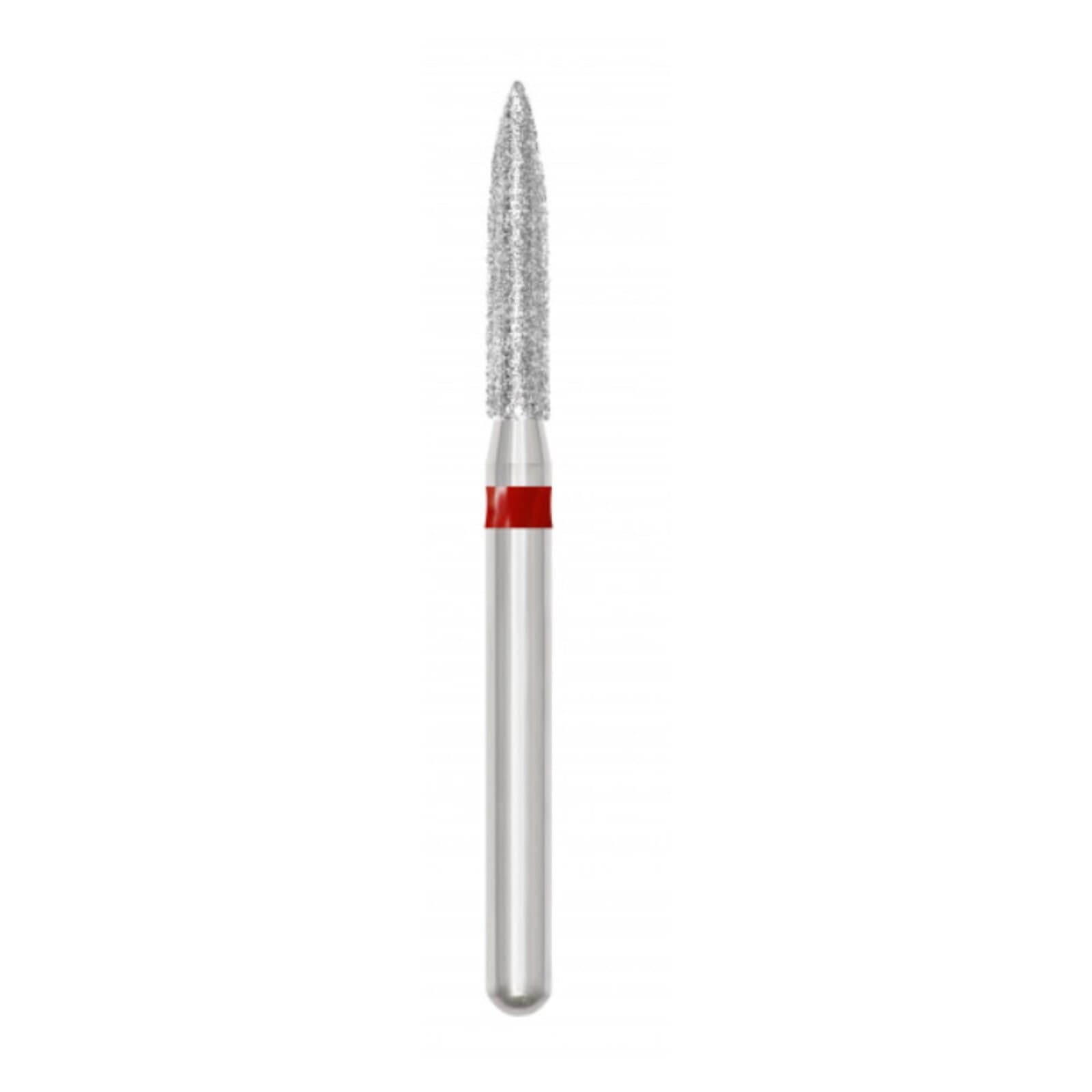 SS White Revelation Diamond Bur 862-016F, Fine Grit, Friction Grip, Flame Shape, 5/Pk thumbnail 2