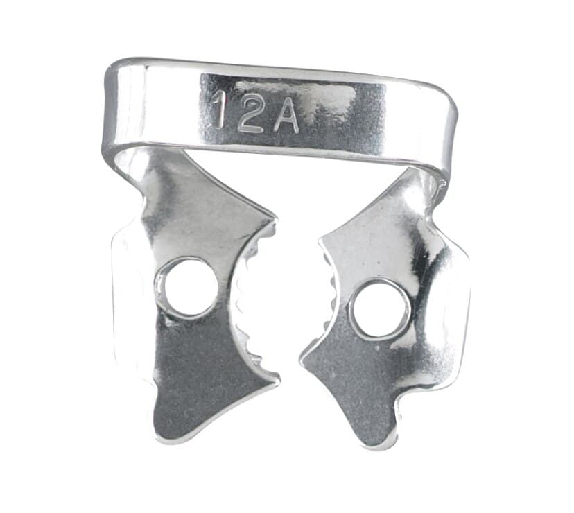Miltex Rubber Dam Clamp #12A, Winged, Lower Molars, Stainless Steel, 1/Pk, 76D-12A thumbnail 6