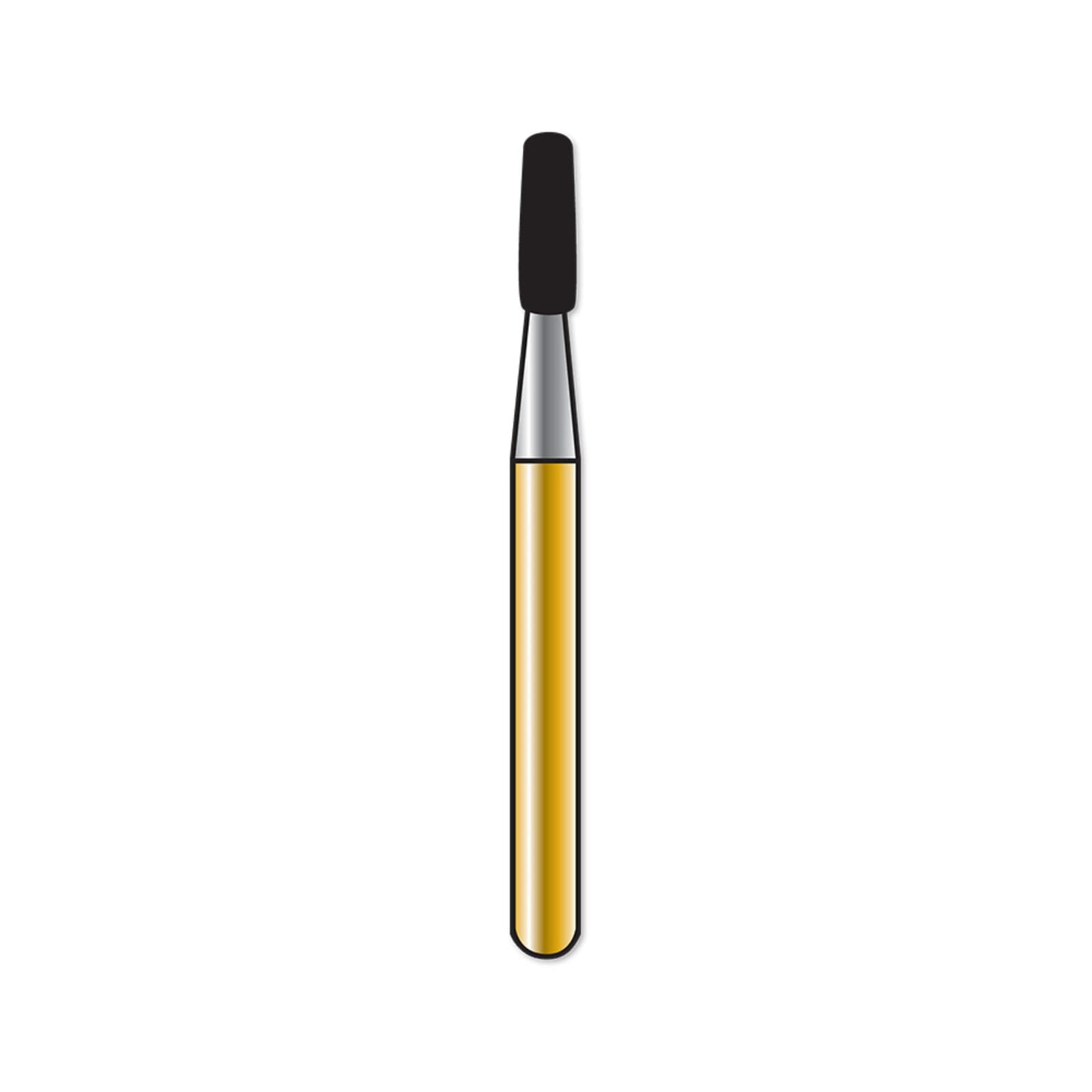 Alpen Speedster Carbide Bur, FG, Straight Fissure Round End Crosscut, #1557G, 1.0 mm, 100/Pk thumbnail 2