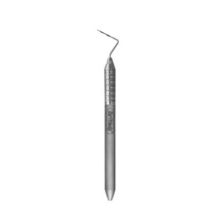 Hu-Friedy Qulix Color-Coded Periodontal Probe, Single-End, CP-12 (3-6-9-12), #6 Satin Steel Handle, PCP126 thumbnail 7