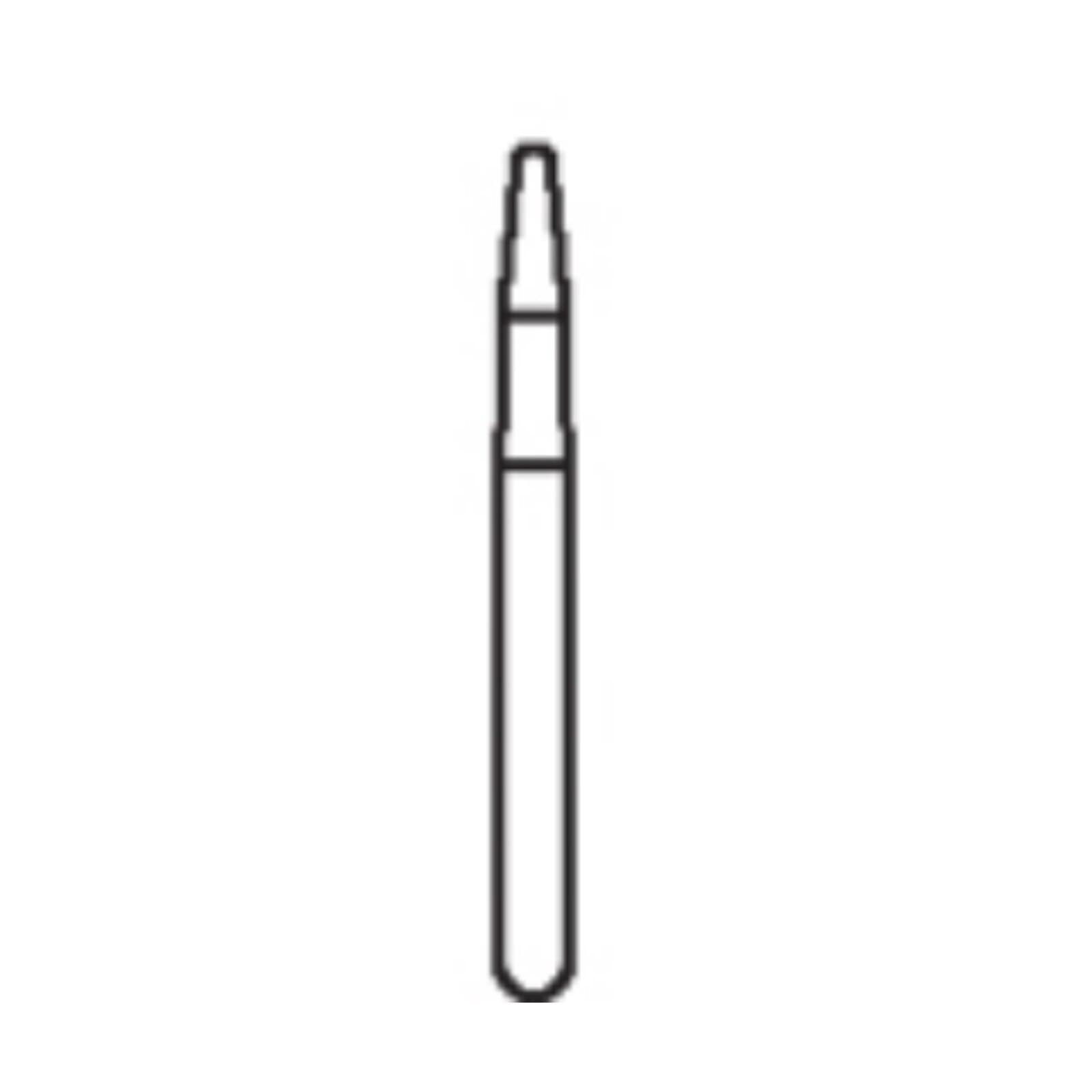 Midwest® Operative Carbide Bur, RA - Taper Dome End, #1171, 1.2 mm Diameter, 3.7 mm Length, 10/Pkg, 389189 - Midwest® Operative Carbide Burs, RA - Taper Dome End, # 1171, 1.2 mm Diameter, 3.7 mm Length, 10/Pkg - Image 1