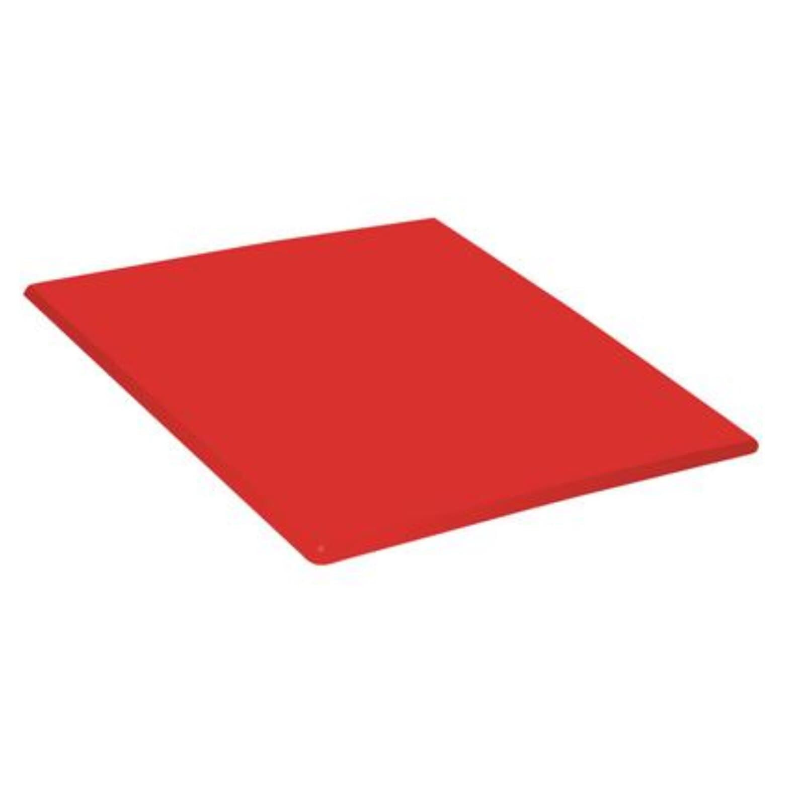 Buffalo Dental EVA Mouthguard Material, 0.160" Thick, 5" x 5" Sheets, Red, 25/Box - EVA Mouthguard Material .160" 5x5 25/Box Red - Image 1