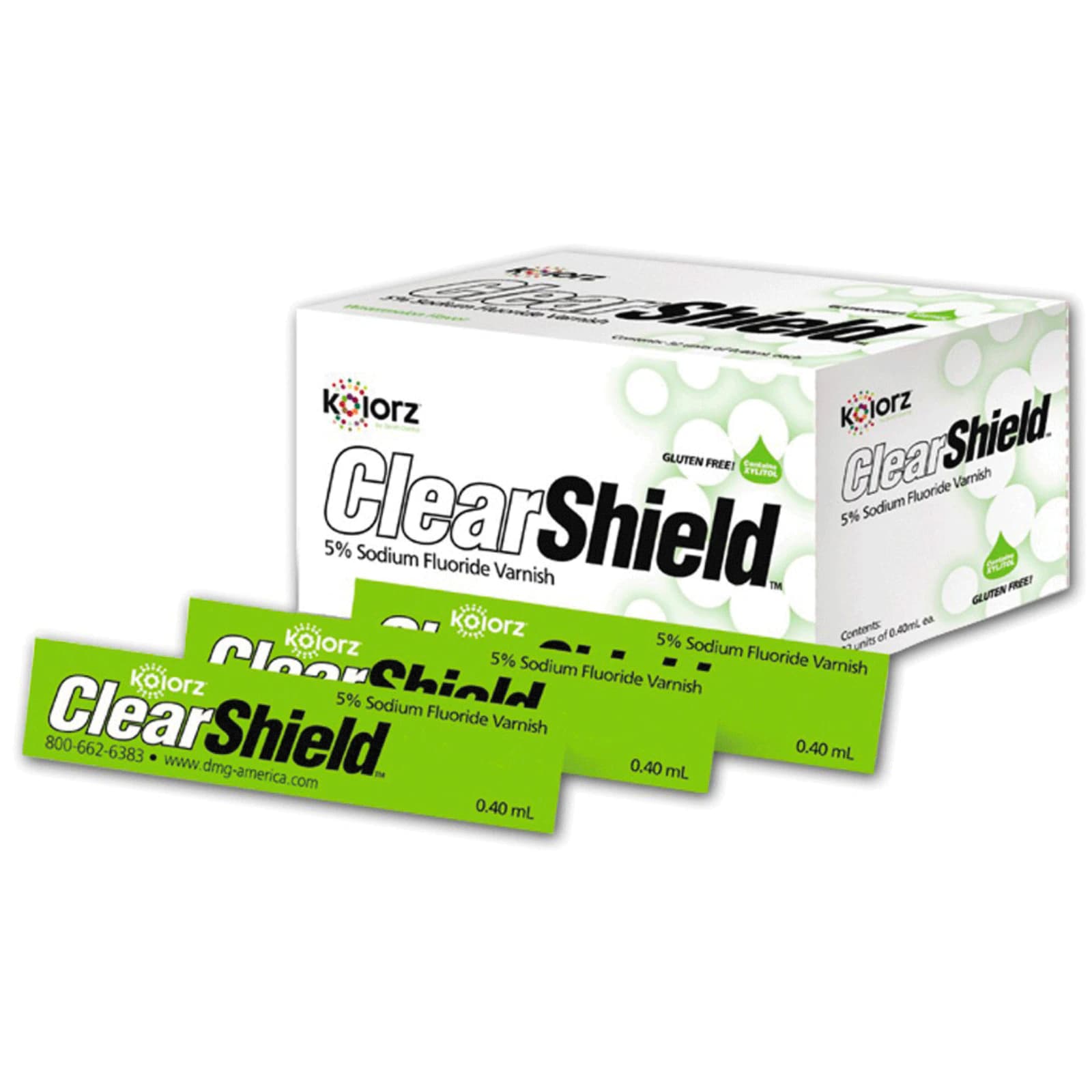 Kolorz ClearShield Fluoride Varnish, 5% NaF, Caramel, 0.4 mL Unit Dose, 200/Pk, 799517 thumbnail 7