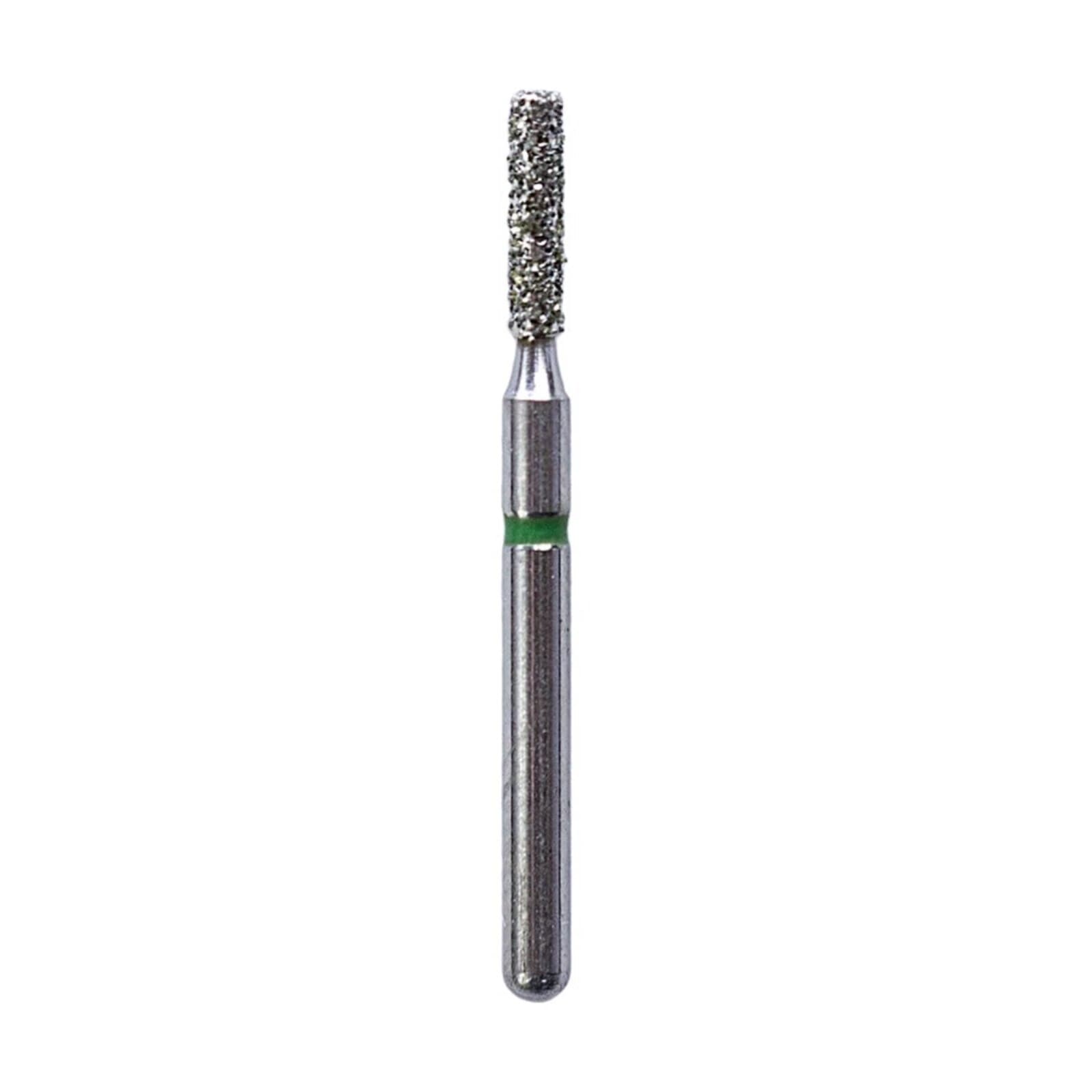 Kerr SimpliCut Sterile Single-Use Diamond Bur, Coarse Grit, Flat End Cylinder, Friction Grip, 25/Pkg, C836-012-D thumbnail 2
