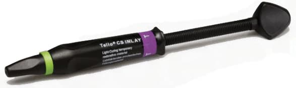 Telio CS Inlay Syringe, Light-Cured Temporary Filling Material, 2.5 g Syringe, Transparent, 3/Pk, Ref 635335 thumbnail 2