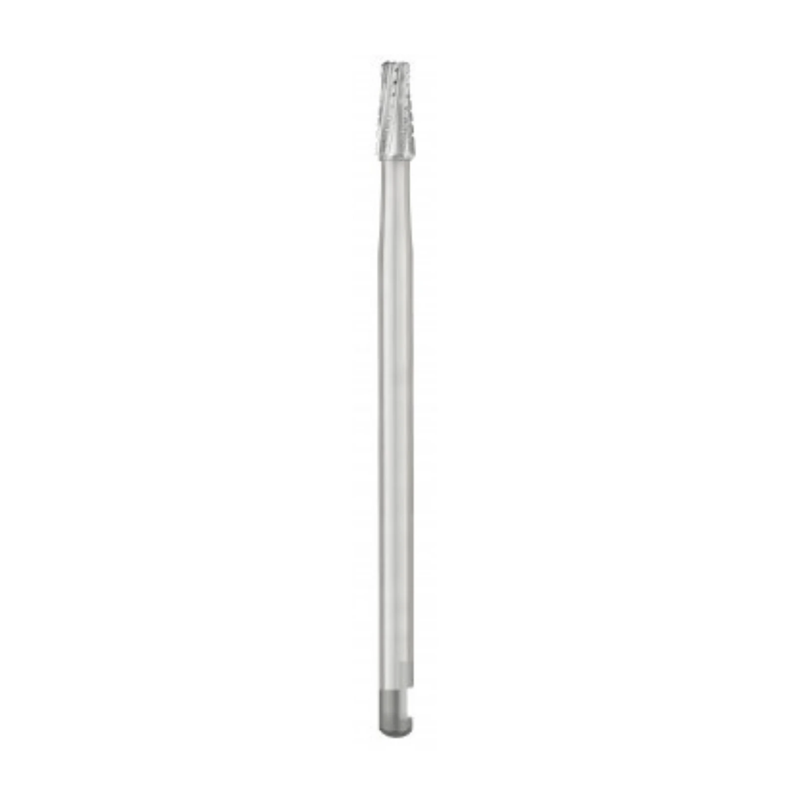 SS White #703L Oral Surgery Carbide Bur, Cross Cut Fissure, J-Notch, Shank #6 (HP), 2.1 mm Diameter, 44.5 mm Length, Sterile, 10/Pk, 30006 thumbnail 2