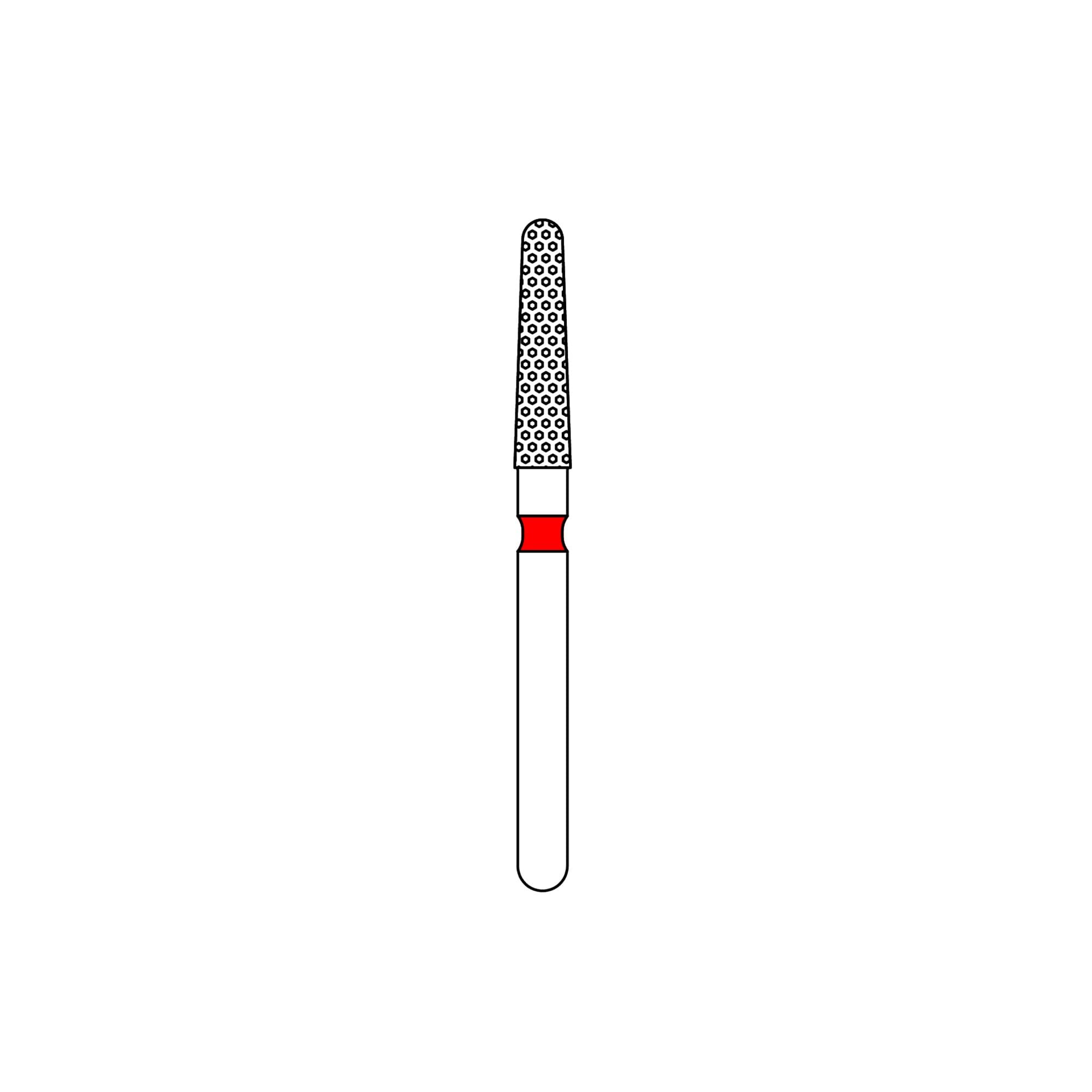 PRIVA Diamond Burs FG 856-018F, 5/Pk - PRIVA Diamond Burs FG 856-018F 5/Pk - Image 1