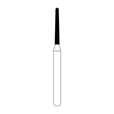 NTI Diamond Bur, FG, Round End Taper, #856, 1.0 mm, Medium Grit, 5/Pk, M856-010 thumbnail 7