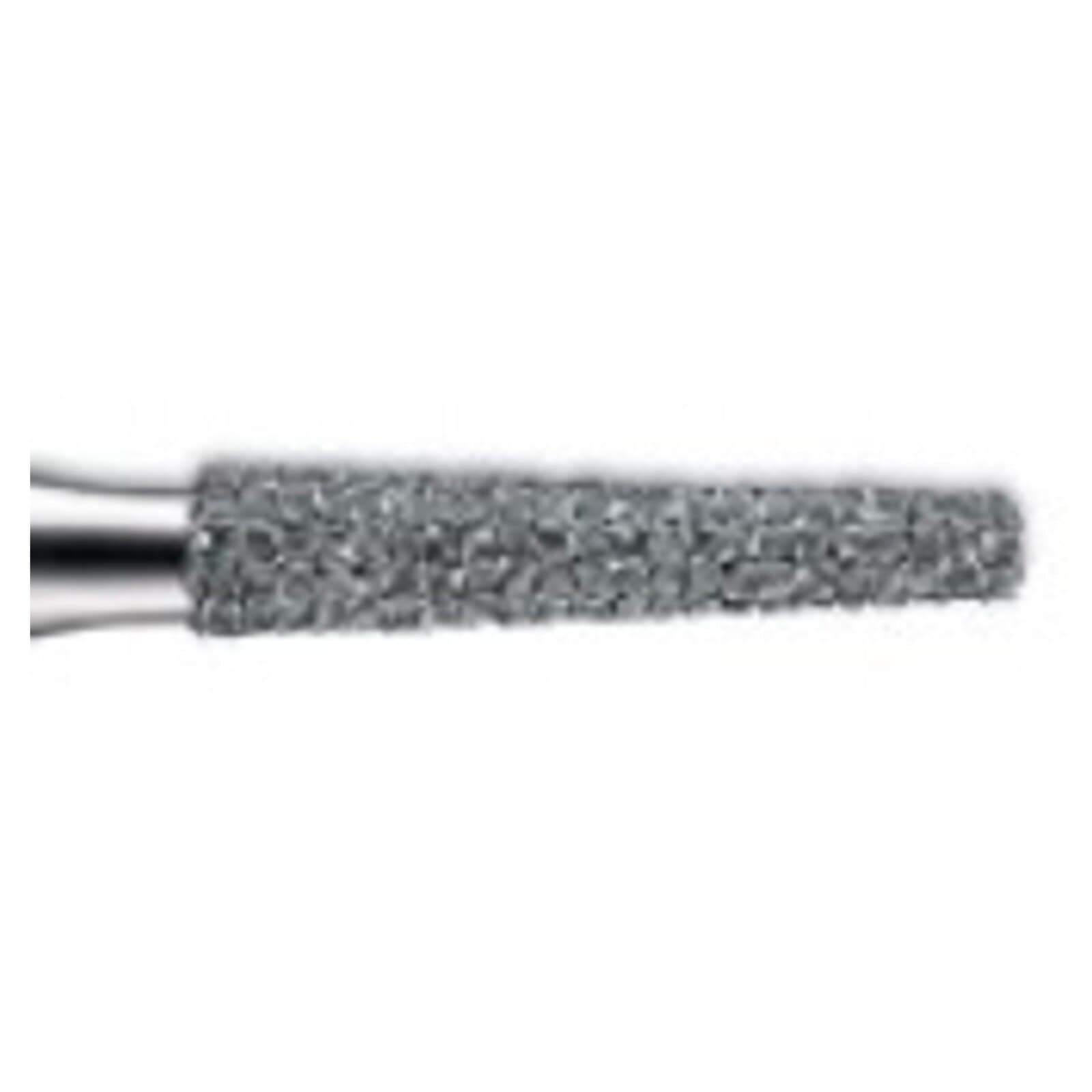 SS White Piranha Diamond Bur 847L-016C, Coarse Grit, Long Flat End Taper, Friction Grip, Single-Use, 25/Bx thumbnail 2