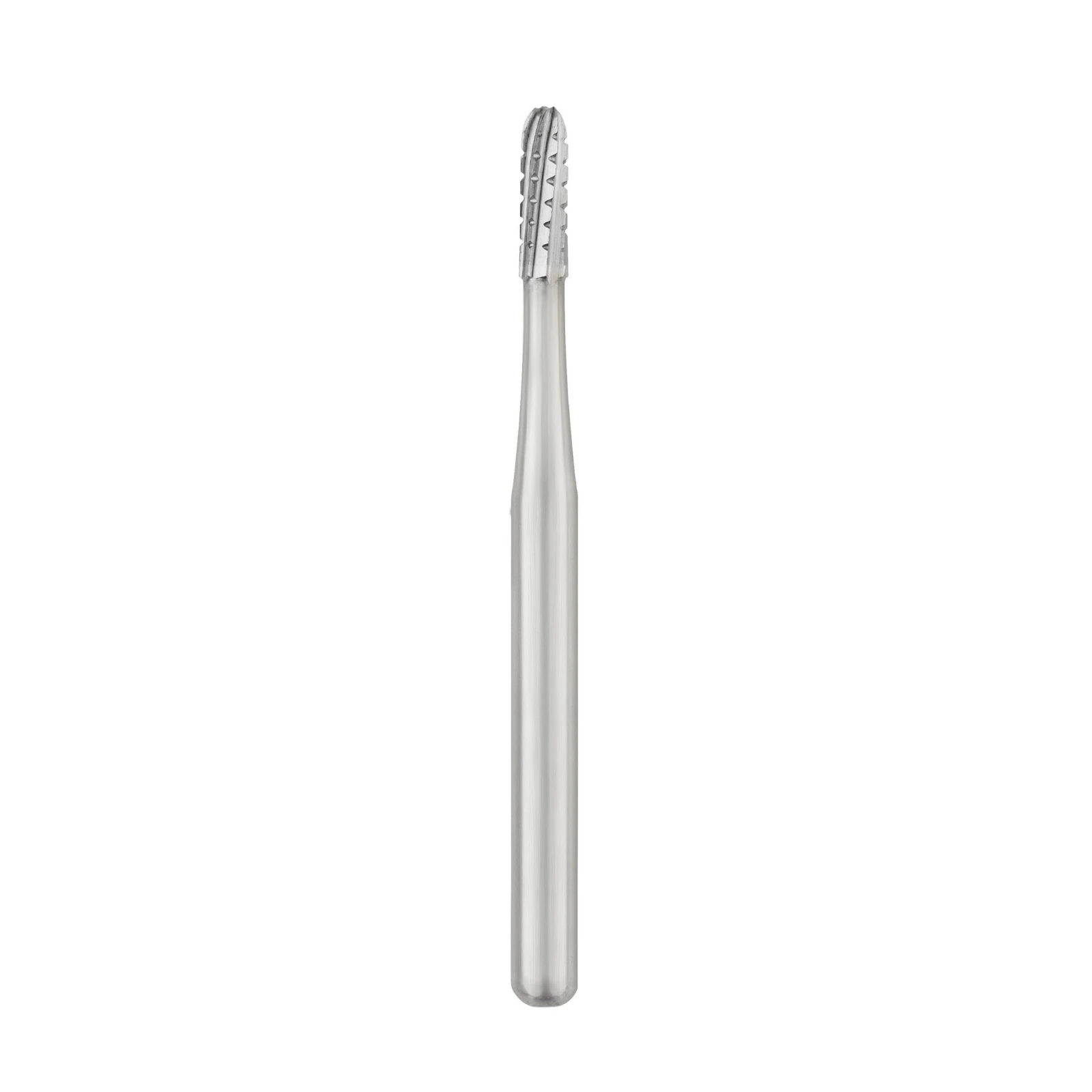 SS White FG 1558S Carbide Bur, Short Shank, Straight Round-End Cross-Cut Fissure, 100/Pack thumbnail 2