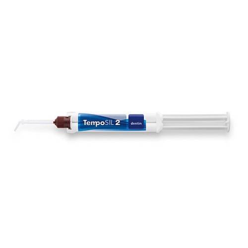 TempoSIL 2 Refill Dentin, Automix Syringe Refill, 11g x 2, 4/Pk - TempoSIL 2 Refill Dentin 4/Pk - Image 1