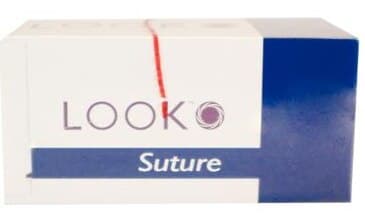 Look Plain Gut Suture, 3-0, 27" (70 cm), C-6 Reverse Cutting Needle, 3/8 Circle, 19 mm, Beige, 12/Box, 554B thumbnail 10