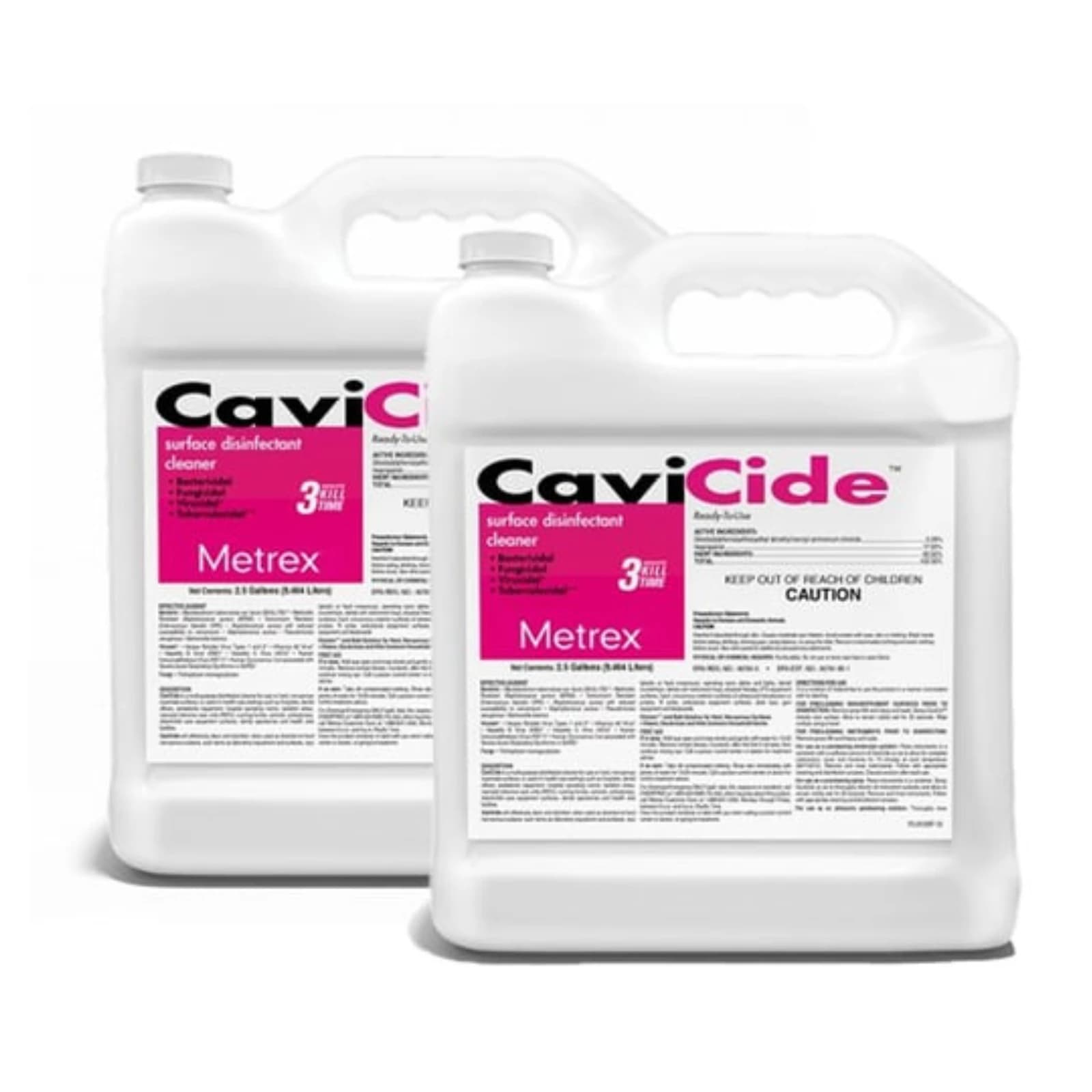 Metrex CaviCide Ready-to-Use Intermediate-Level Disinfectant, 2.5 Gallon Refill Bottle, Case of 2 thumbnail 4