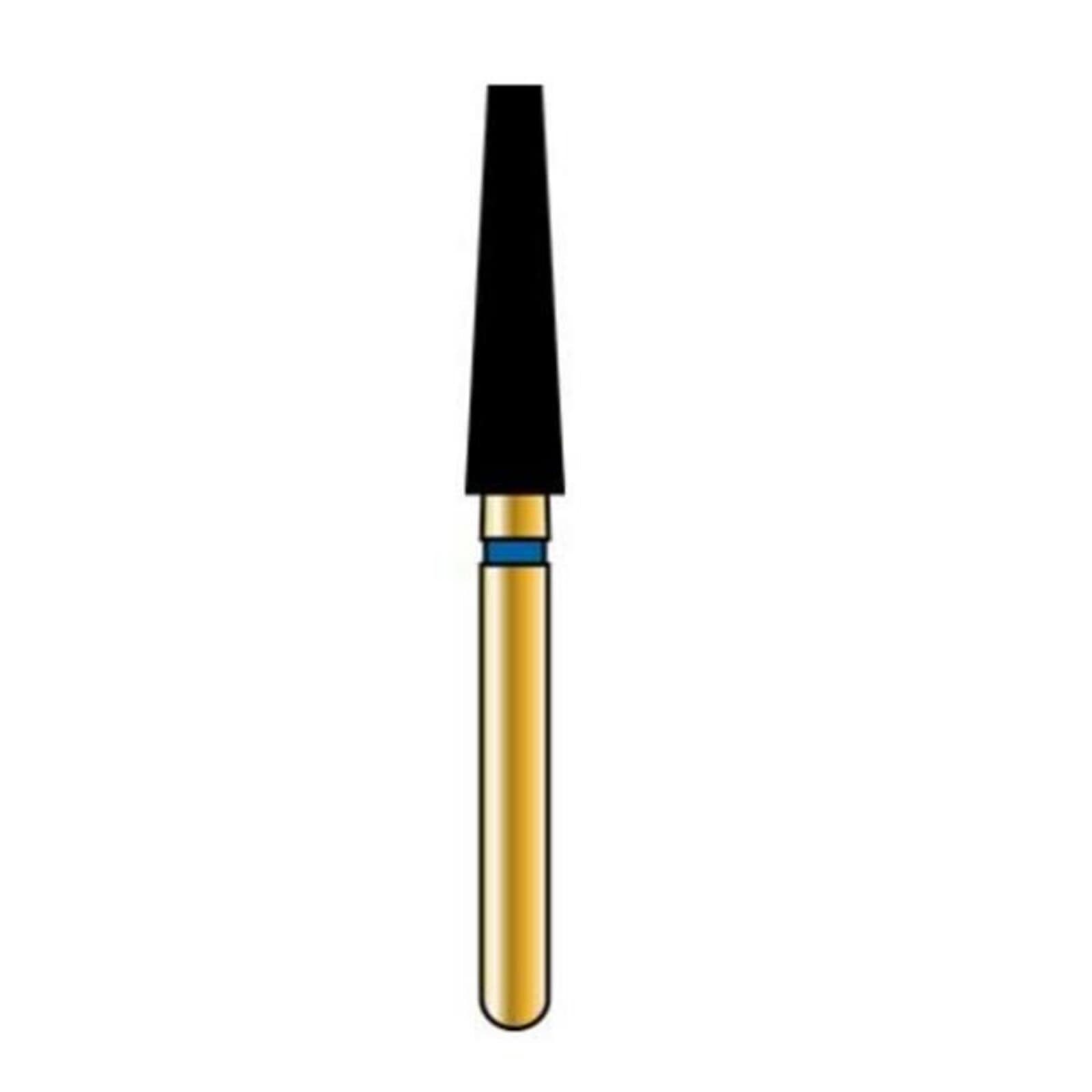 Alpen Multilayer Diamond Bur FG 848-023, Fine Grit, Flat End Taper, 5/Pk thumbnail 2