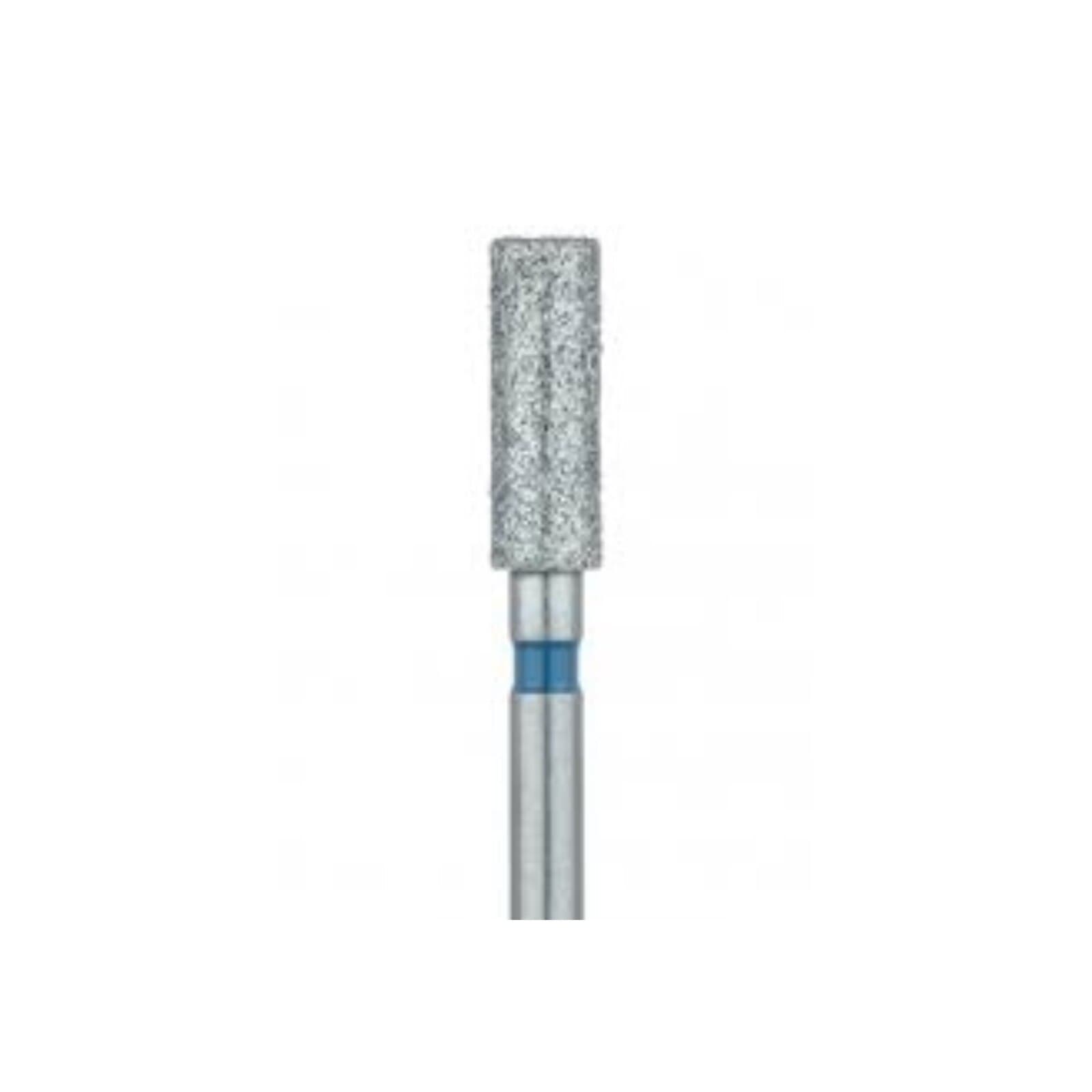 Meisinger 837-025-FG Diamond Bur, Medium Grit, Long Cylinder, Friction Grip, 2.5 mm Diameter, 5/Pack thumbnail 3