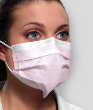 Isofluid SecureFit Earloop Surgical Face Mask, ASTM Level 1, Lavender, 50/Box, GCILVSF thumbnail 13
