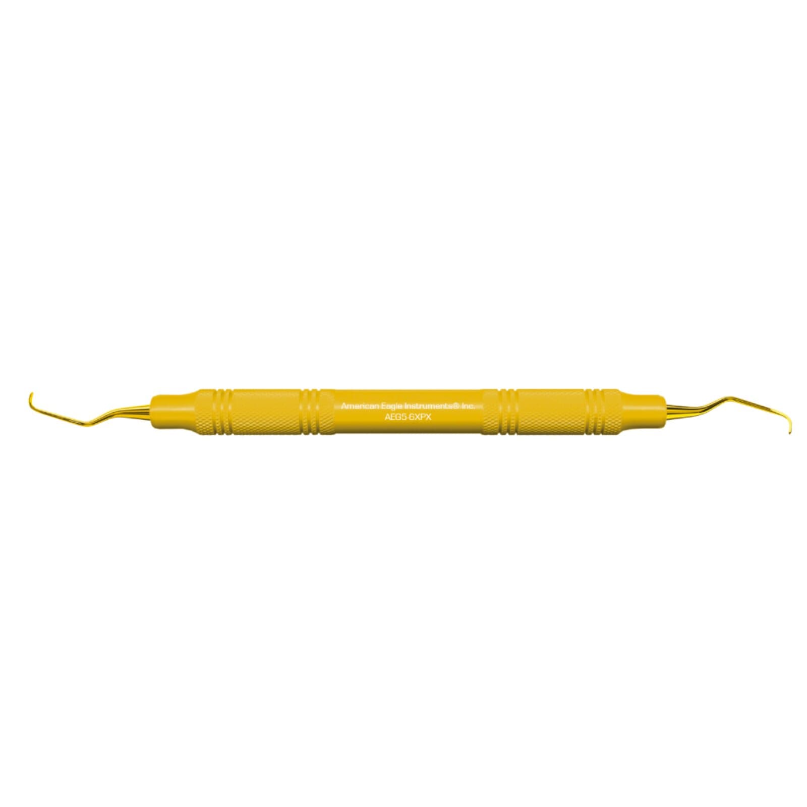 American Eagle XP Gracey Curette #5-6, Double-Ended, Anterior, EagleLite Resin Handle, 3/8", Yellow, 1/Pk, AEG5-6XPX thumbnail 9