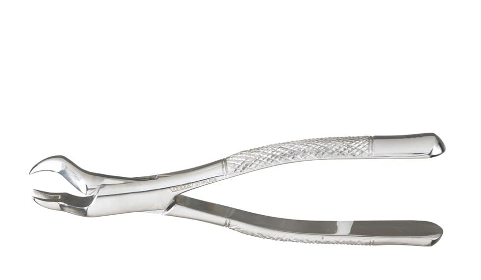 Miltex Vantage Extraction Forceps #88L, Left, Upper Left 1st & 2nd Molars, Serrated, Stainless Steel, 1 Each, V90-88L thumbnail 3