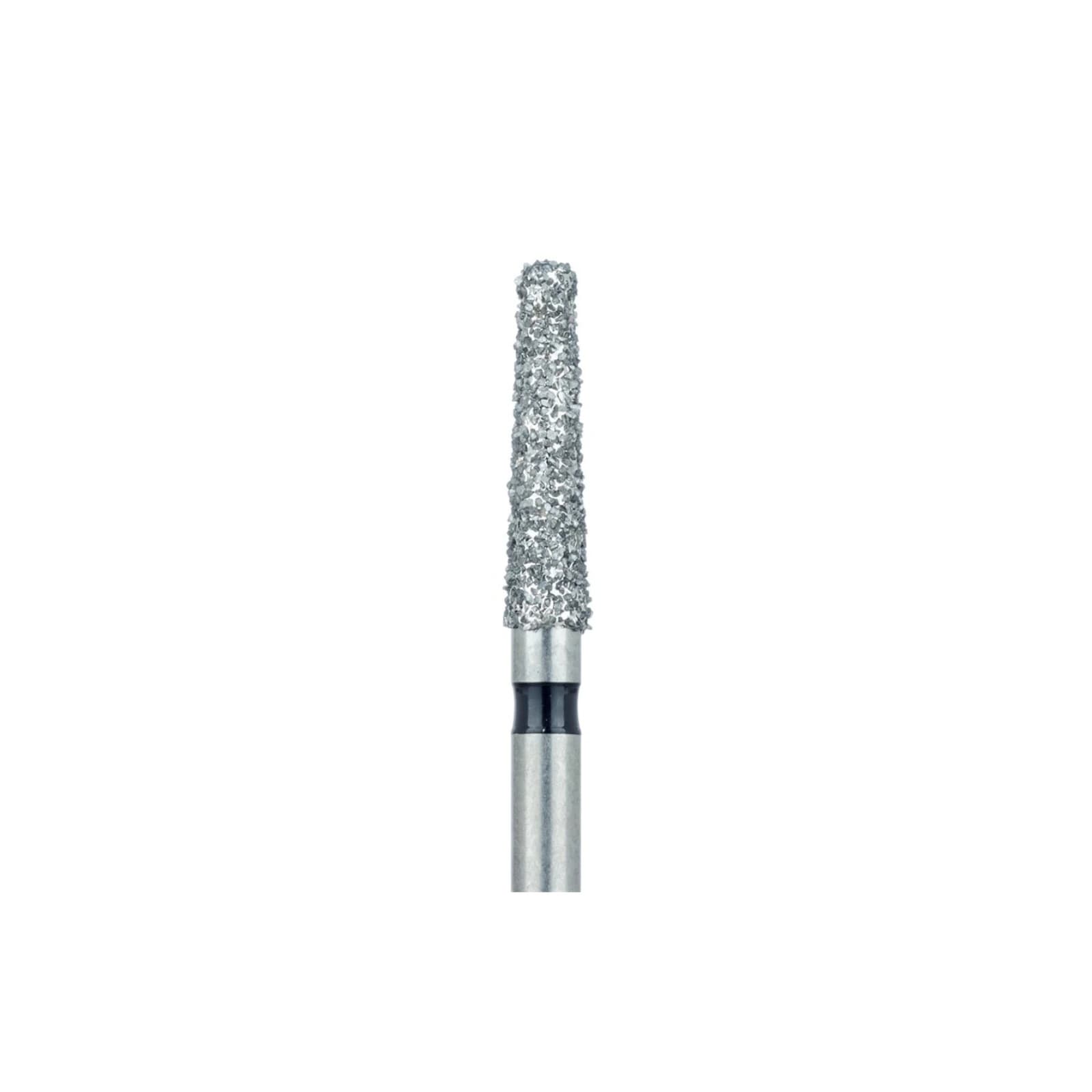 Meisinger 847R-023-FG Multi-Use Diamond Bur, Medium Grit, Blue Ring, Round Edge Tapered, Friction Grip, 2.3 mm Head, 5/Pk thumbnail 3