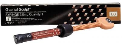 G-aenial Sculpt Universal Nano-Hybrid Composite, Shade B3, 2 mL Syringe Refill, 1/Pk, 009159 thumbnail 2