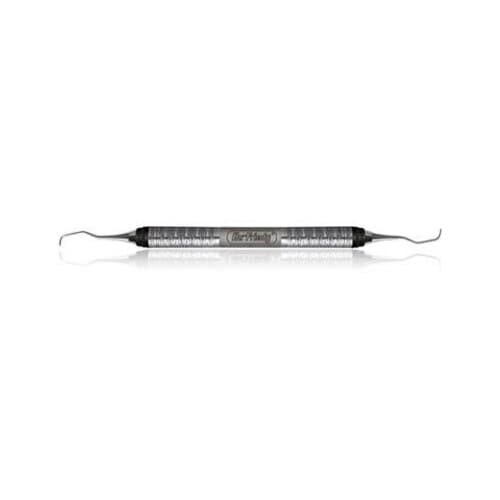 Hu-Friedy Gracey Curette 17/18, Double-Ended, #7 Satin Steel Colours Handle, SG17/187 thumbnail 3