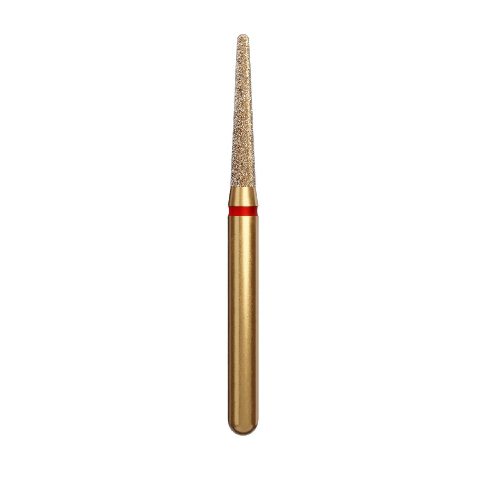 Alpen Multi-Use Diamond FG #856 Round End Taper 1.4mm Fine Grit Red, 5/Pk (856-314-014-8.00-F) thumbnail 2