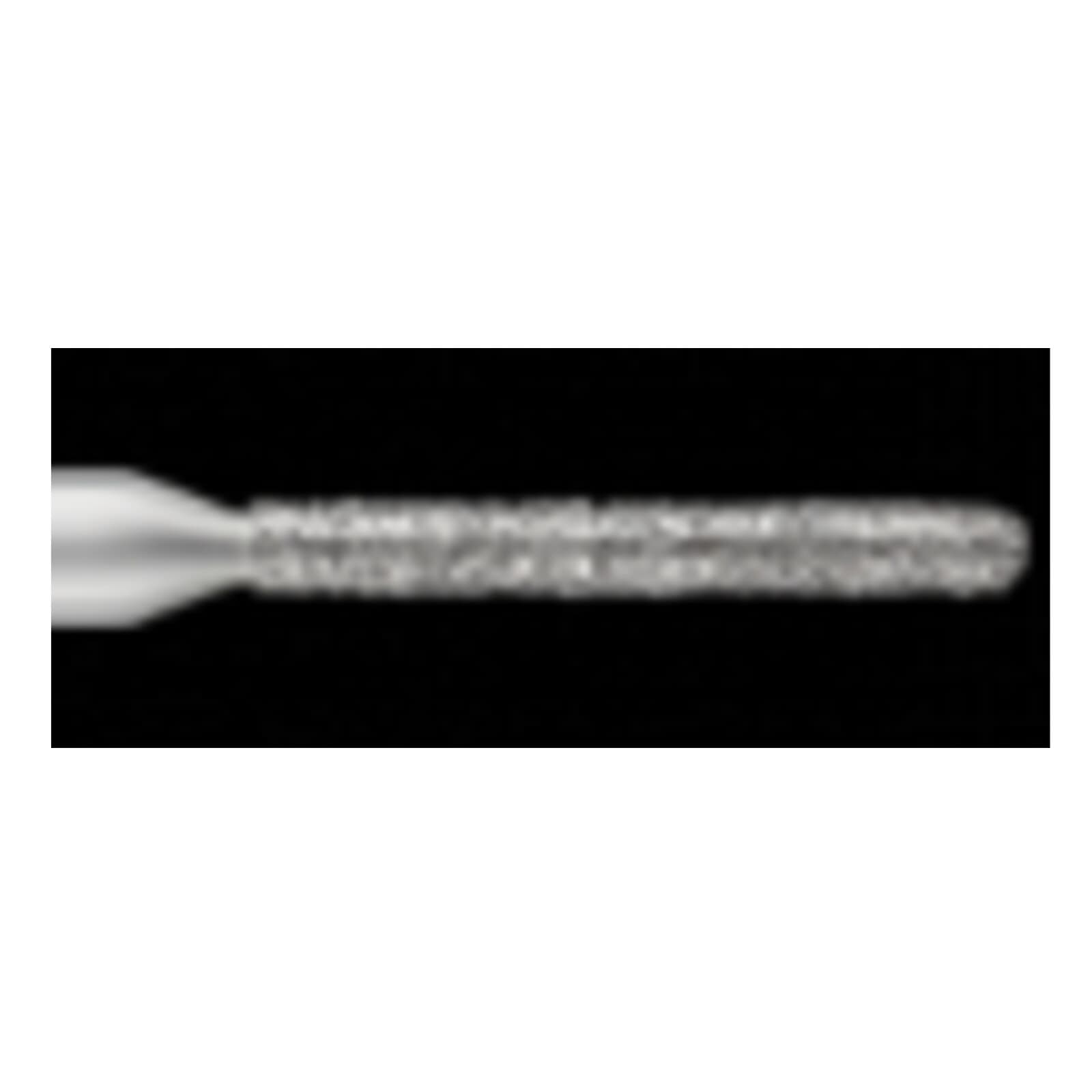 SS White Piranha® Single Patient Use Diamond Bur, Round End Cylinder, Fine Grit, Friction Grip, 1.0 mm Diameter, 25/Pkg, #881-010F thumbnail 2