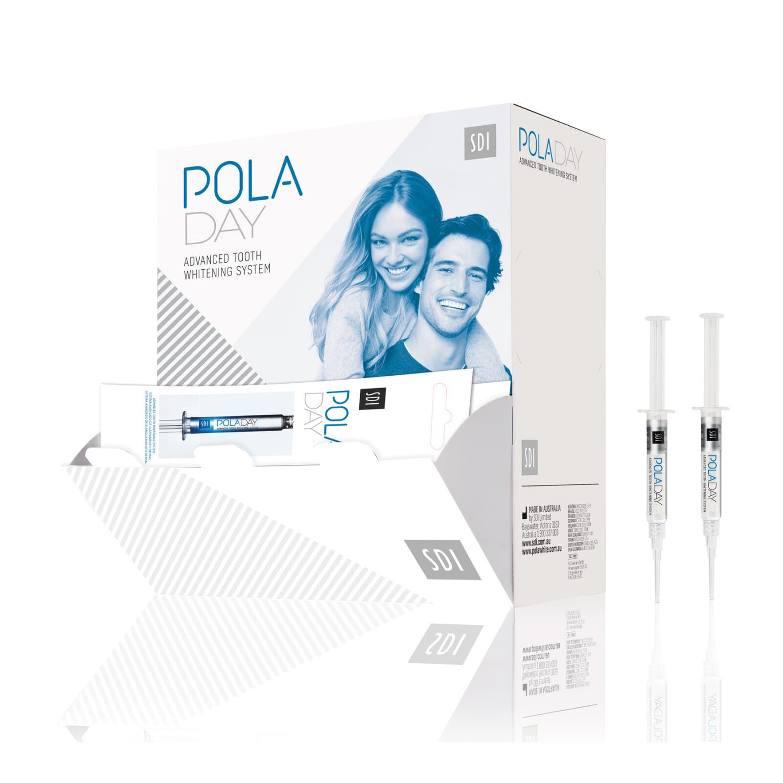 Pola Day Tooth Whitening System, 9.5% Hydrogen Peroxide, Spearmint, 3 g Syringes, 50/Pk, 7700071 thumbnail 3