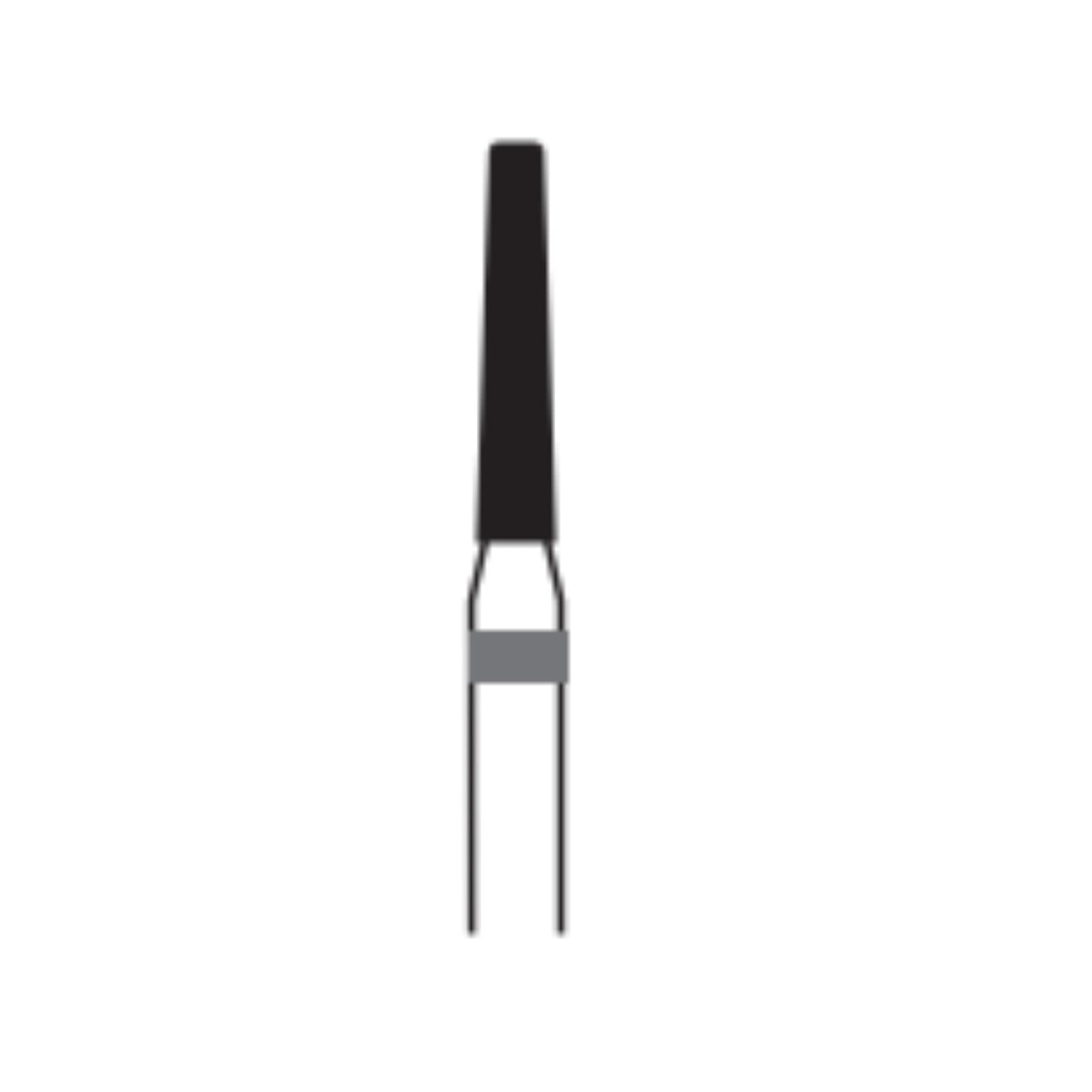 Midwest Once Single Use Diamond Bur, FG, Coarse, Cylinder Round End, #847KR-016, 1.6 mm Diameter, 8.0 mm Length, 25/Pkg, 1847KR016C thumbnail 8