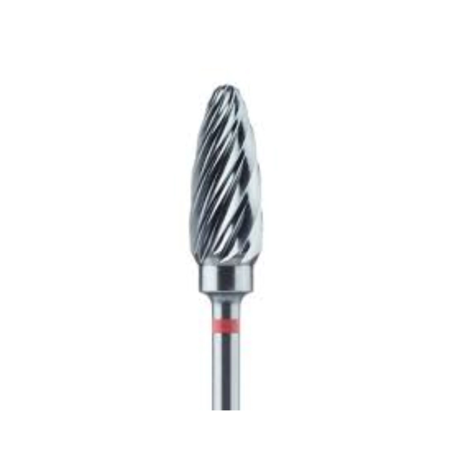 Meisinger Carbide Lab Burs, Fine Double Right Gearing, 6.0mm Head, Tapered Round End, HP Shank, HM251DF-060-HP - Meisinger Carbide Lab Burs - HM251DF-060-HP - Image 1