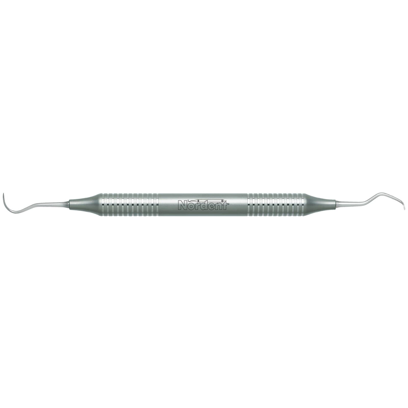 Nordent Sickle Scaler N5/Hoe #48, Double End, Anterior, DuraLite Round Handle, Stainless Steel, RESCN5-48 thumbnail 2
