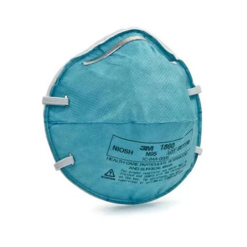 3M Health Care Particulate Respirator and Surgical Mask 1860S, N95, Small, 20/Box thumbnail 3