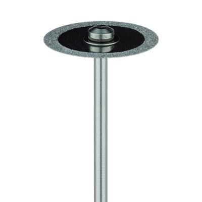 Meisinger 915D-190-HP Diamond Disc, Super Flexible Double-Sided Edge, 19 mm, Medium Grit, Blue, HP Handpiece, 1/Pk thumbnail 2